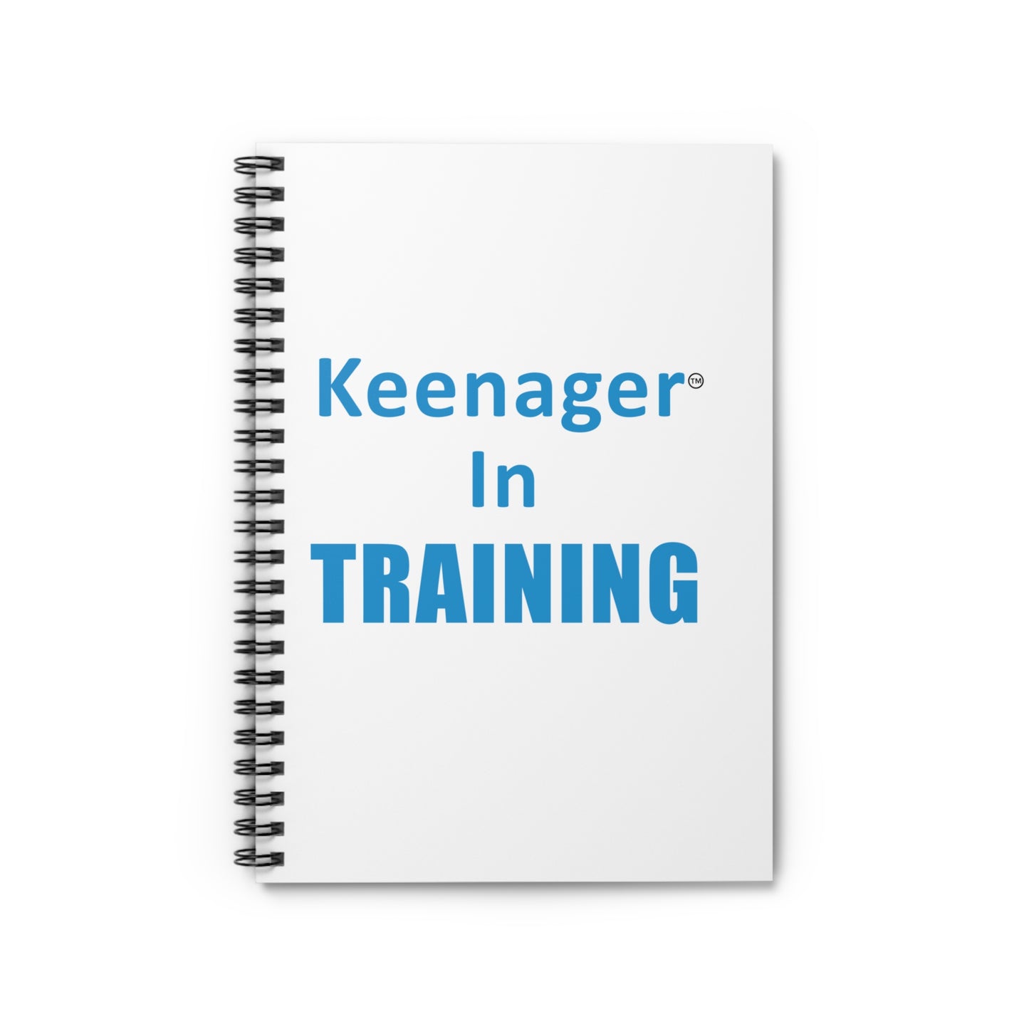 Keenager in Training – Spiral Notebook