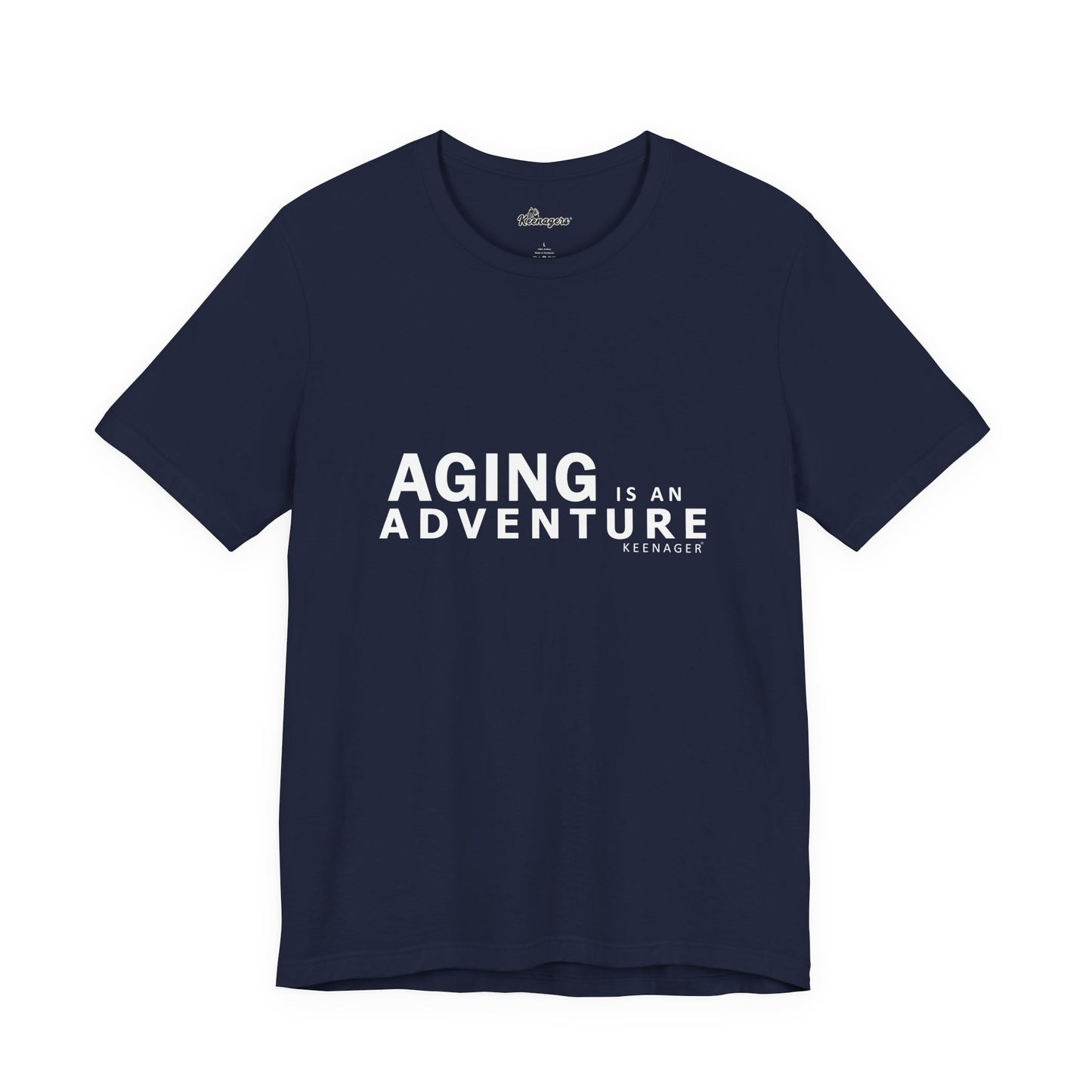 Aging is an Adventure – Bold Tee for the Fearless 50+