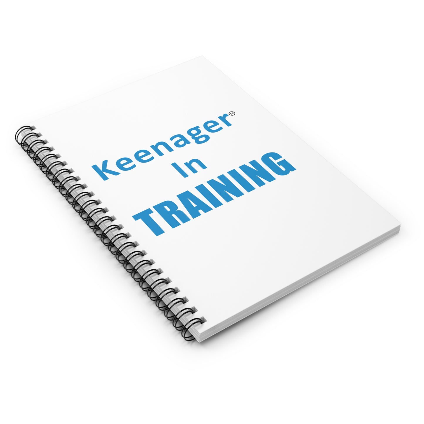 Keenager in Training – Spiral Notebook