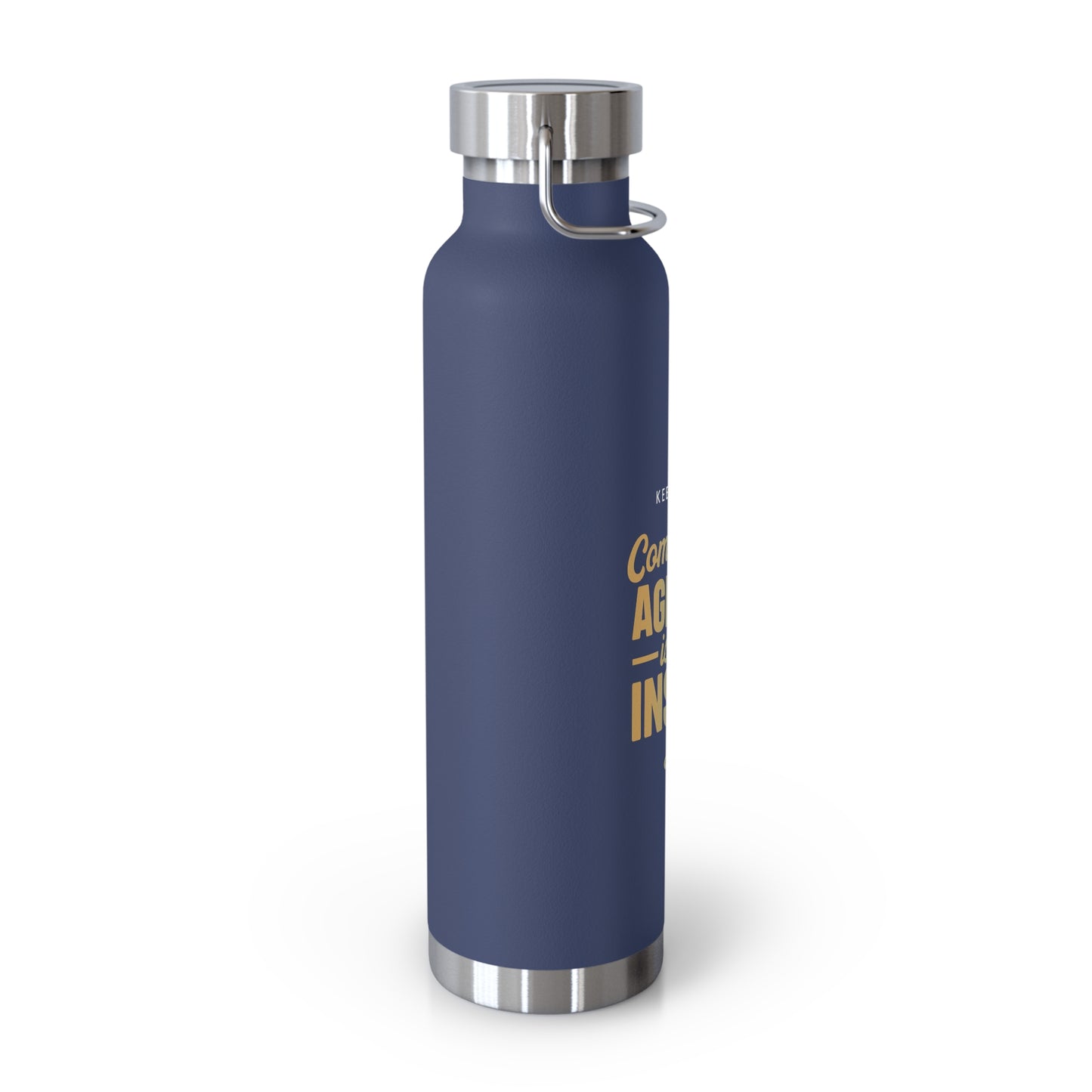 Combating Ageism Is an Inside Job – 22oz Insulated Water Bottle (Keenager)