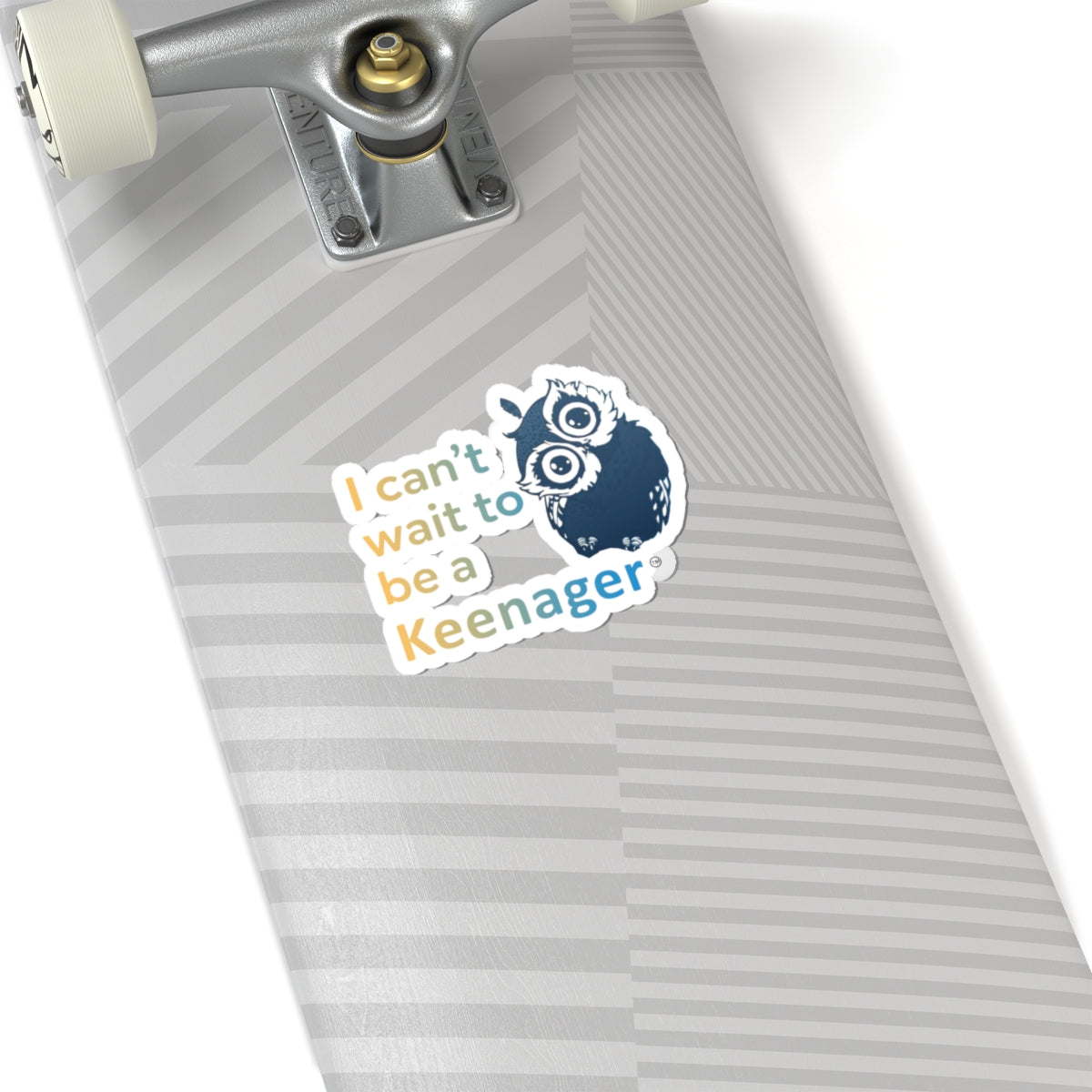 Can’t Wait to Be a Keenager – Adorable Owl Sticker