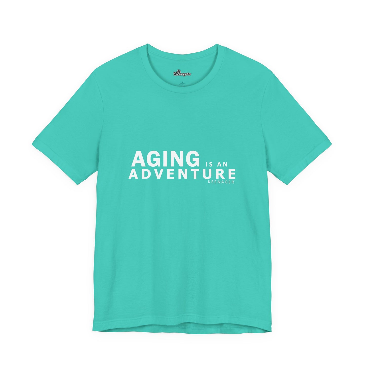 Aging is an Adventure – Bold Tee for the Fearless 50+