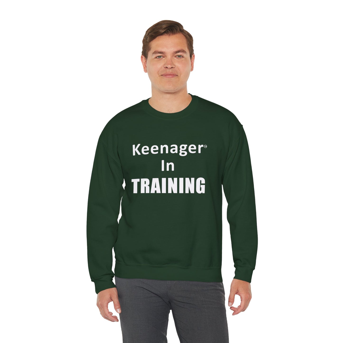 Keenager In Training – Playful & Comfy Sweatshirt
