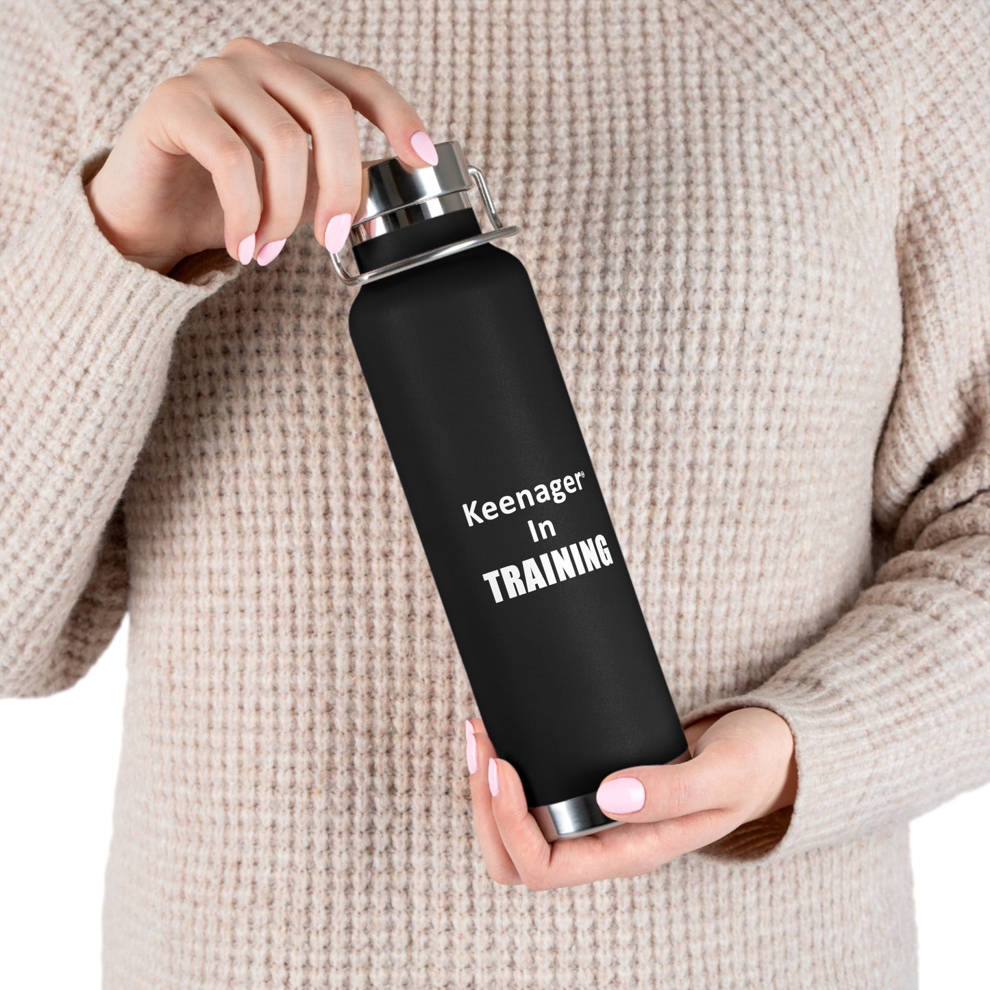 Keenager in Training – 22oz Insulated Water Bottle