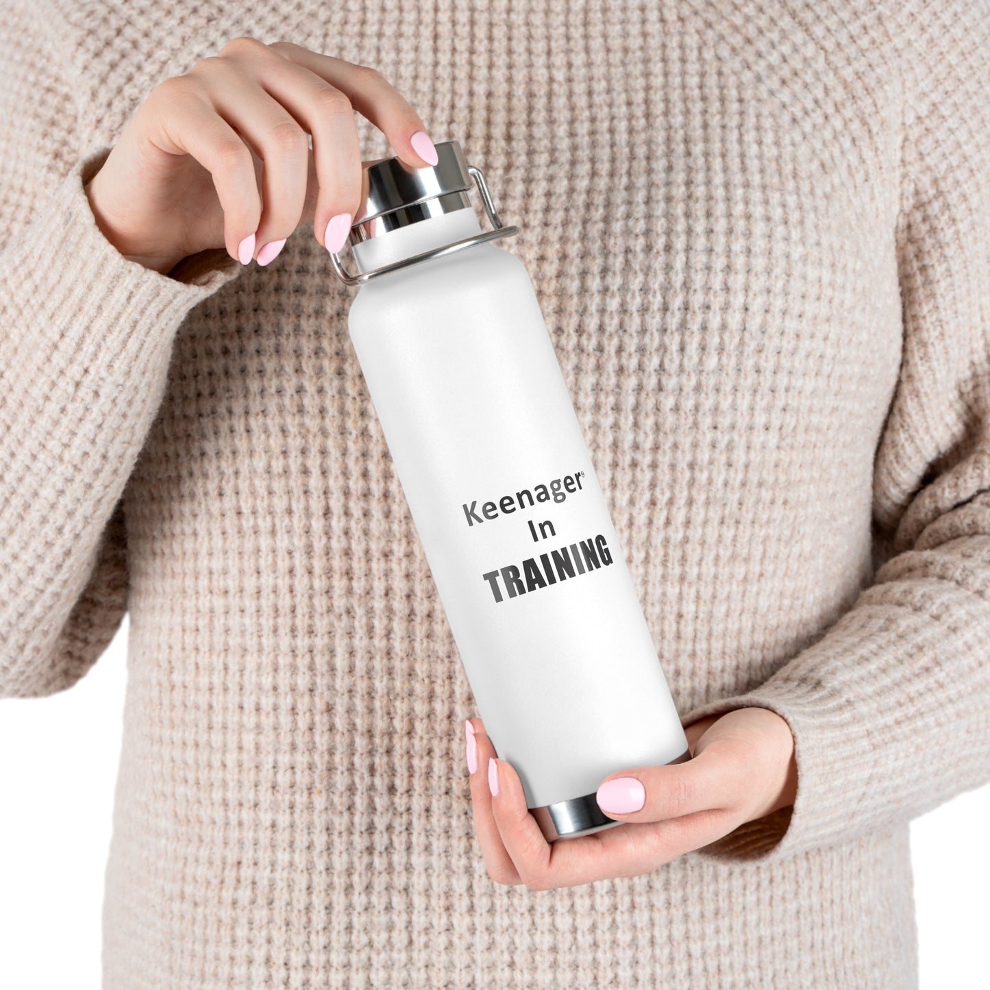 Keenager in Training – 22oz Insulated Water Bottle