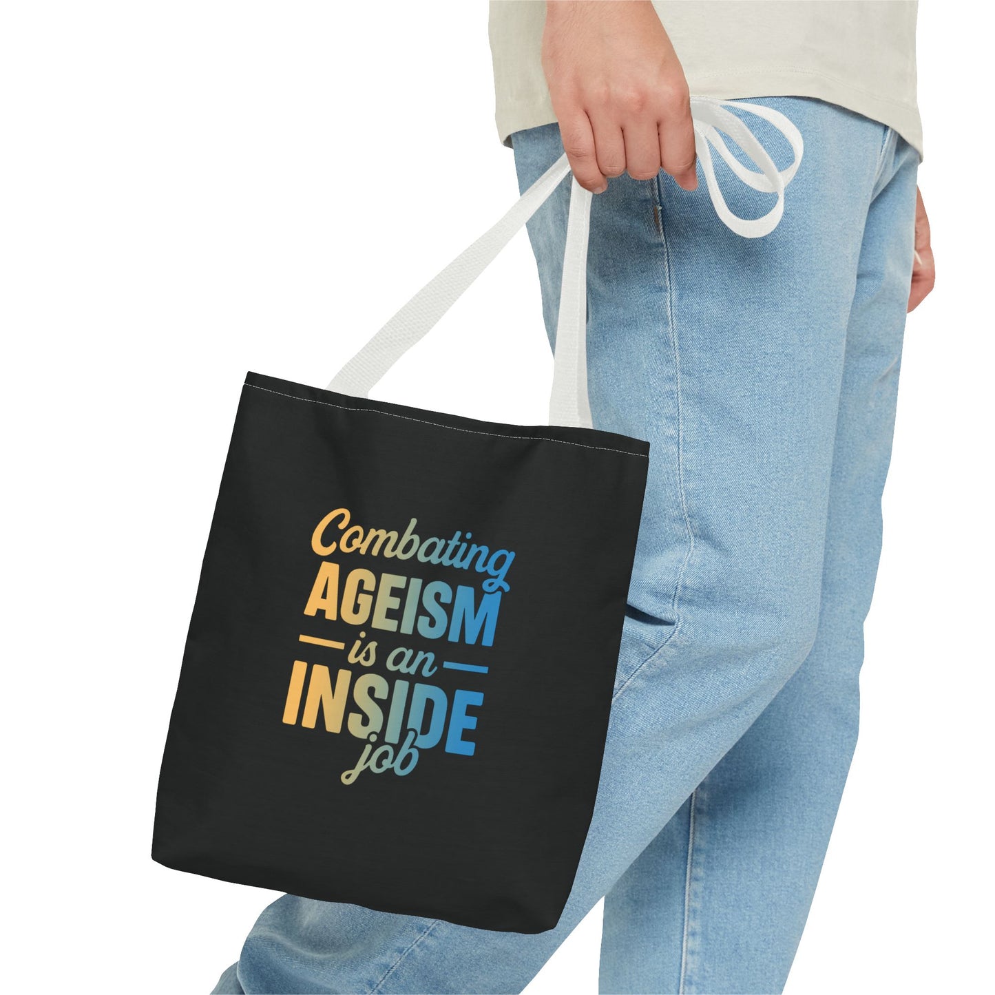 Combating Ageism Is an Inside Job – Tote Bag (Keenager)
