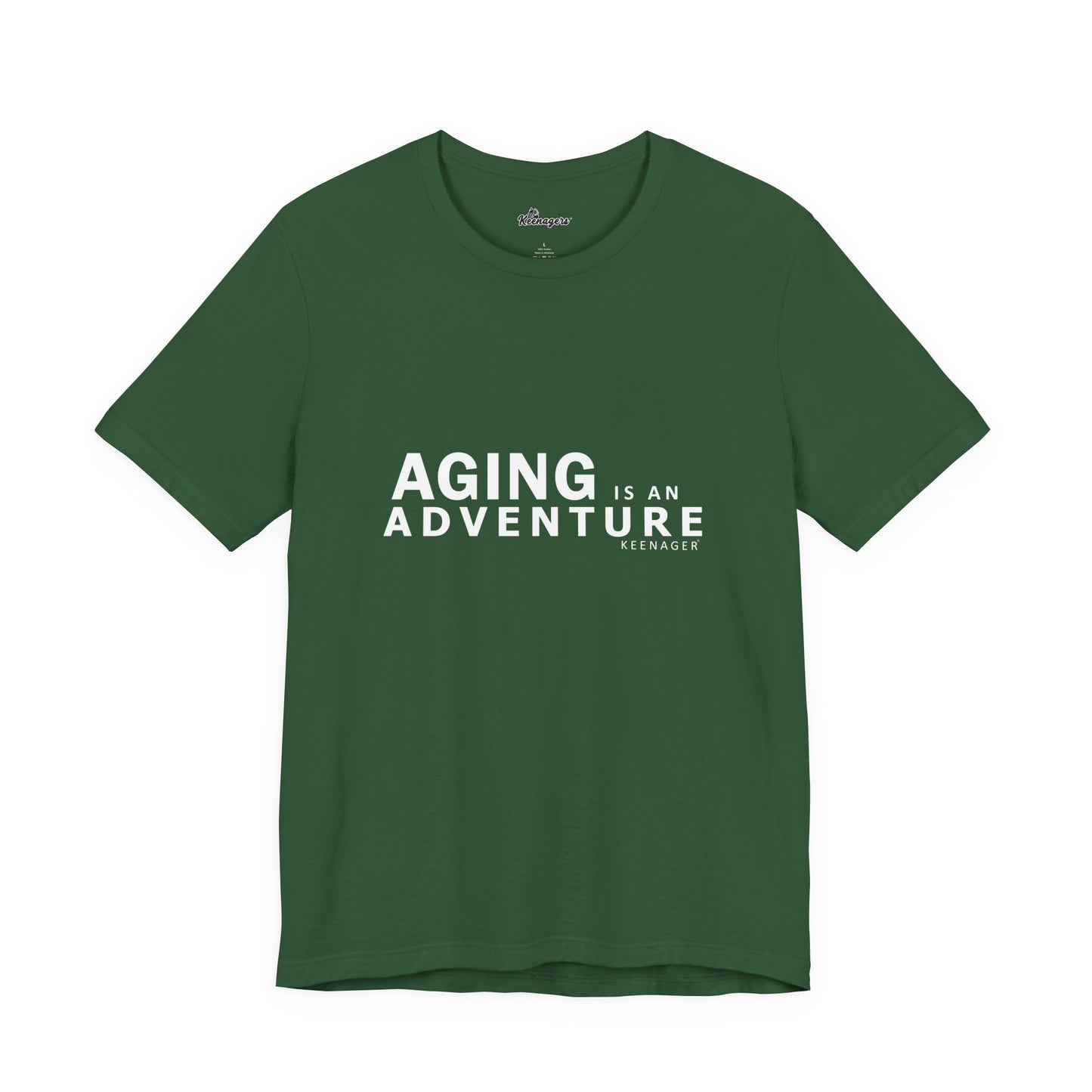 Aging is an Adventure – Bold Tee for the Fearless 50+
