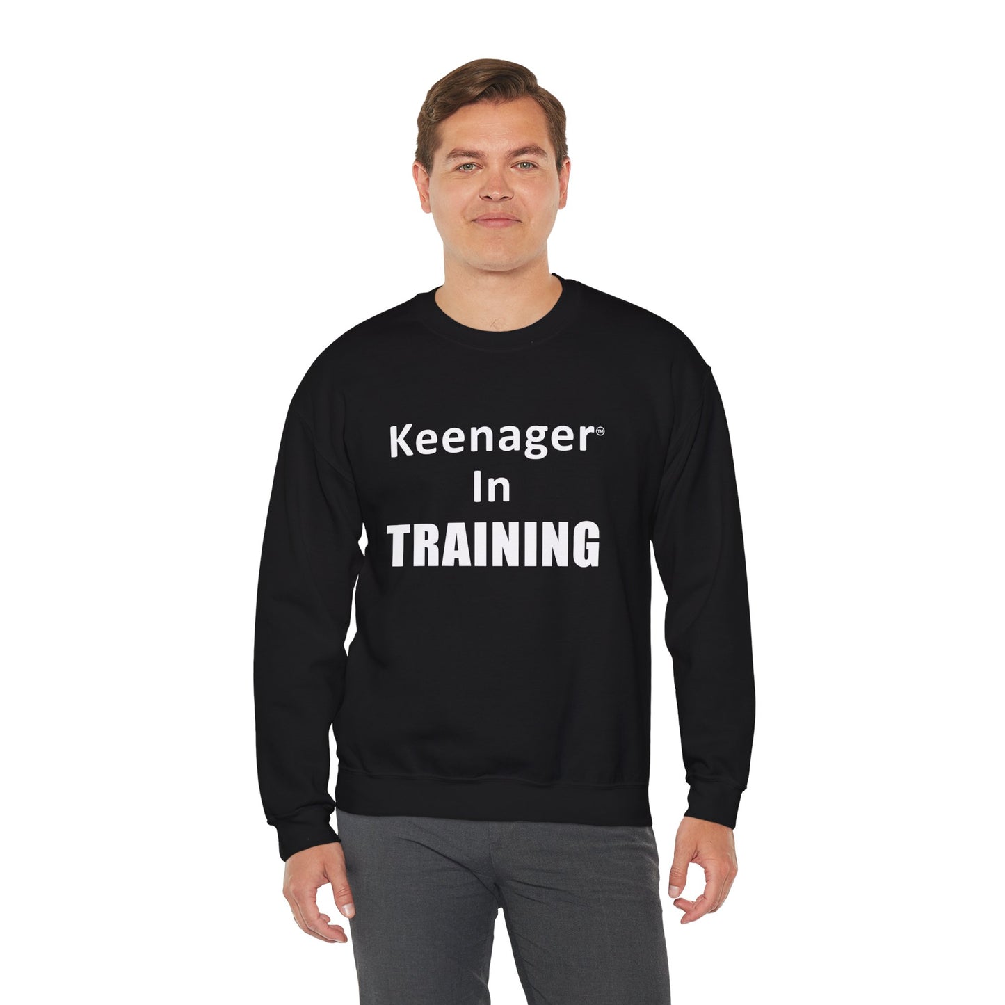 Keenager In Training – Playful & Comfy Sweatshirt