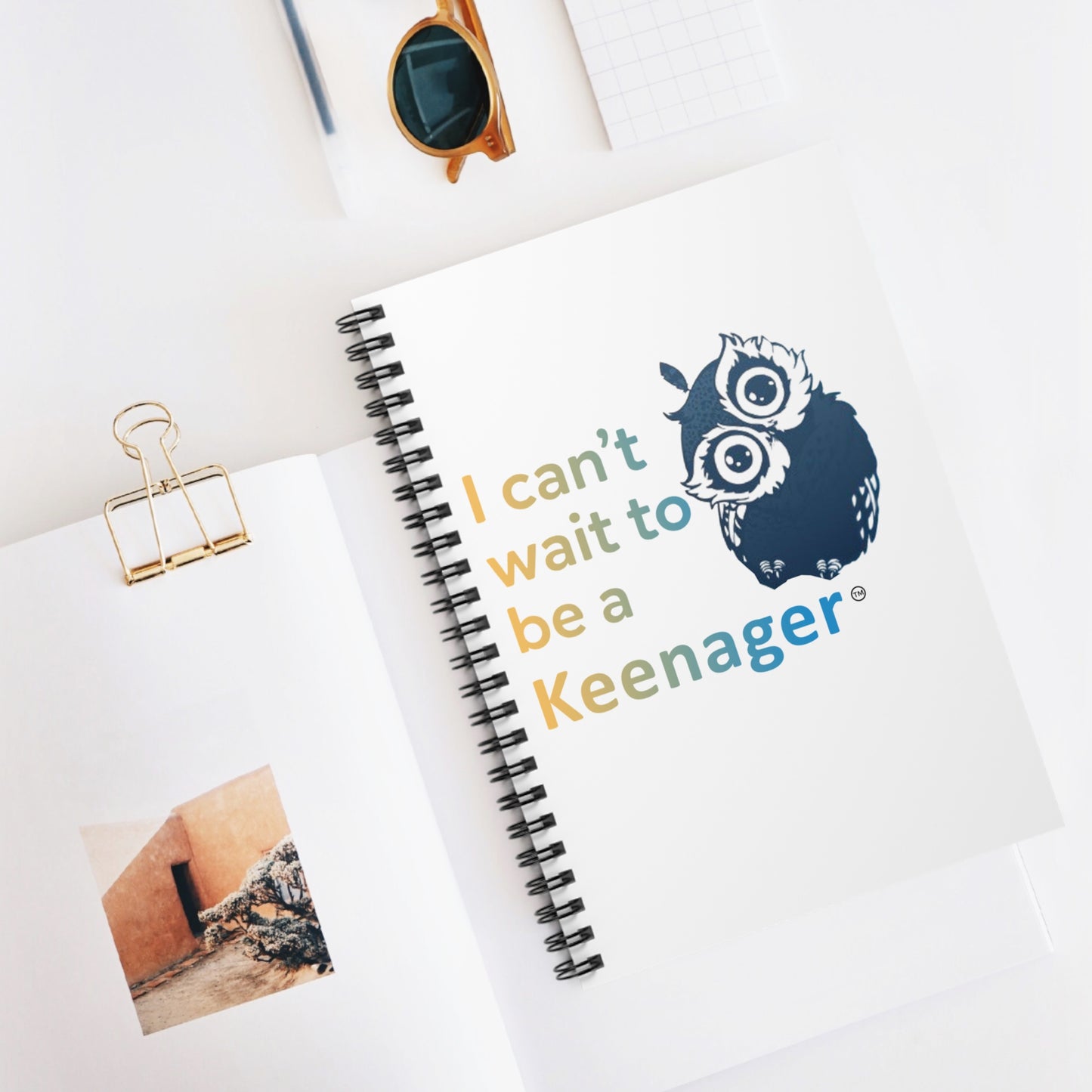 I Can’t Wait to Be a Keenager – Spiral Notebook