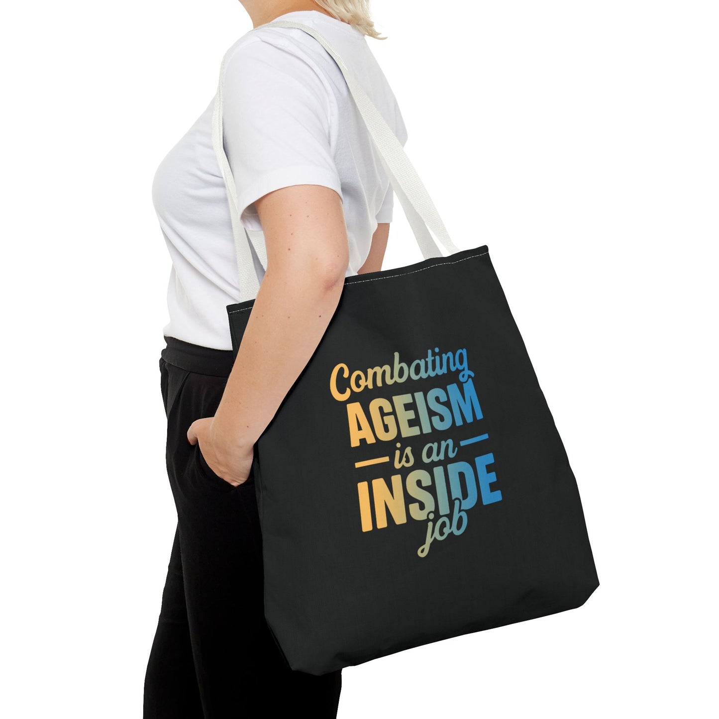 Combating Ageism Is an Inside Job – Tote Bag (Keenager)