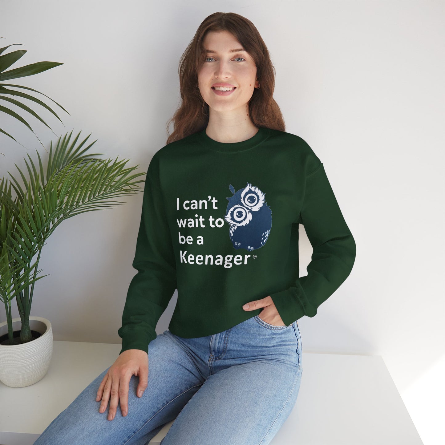 Can’t Wait to be a Keenager – Adorable Owl Sweatshirt