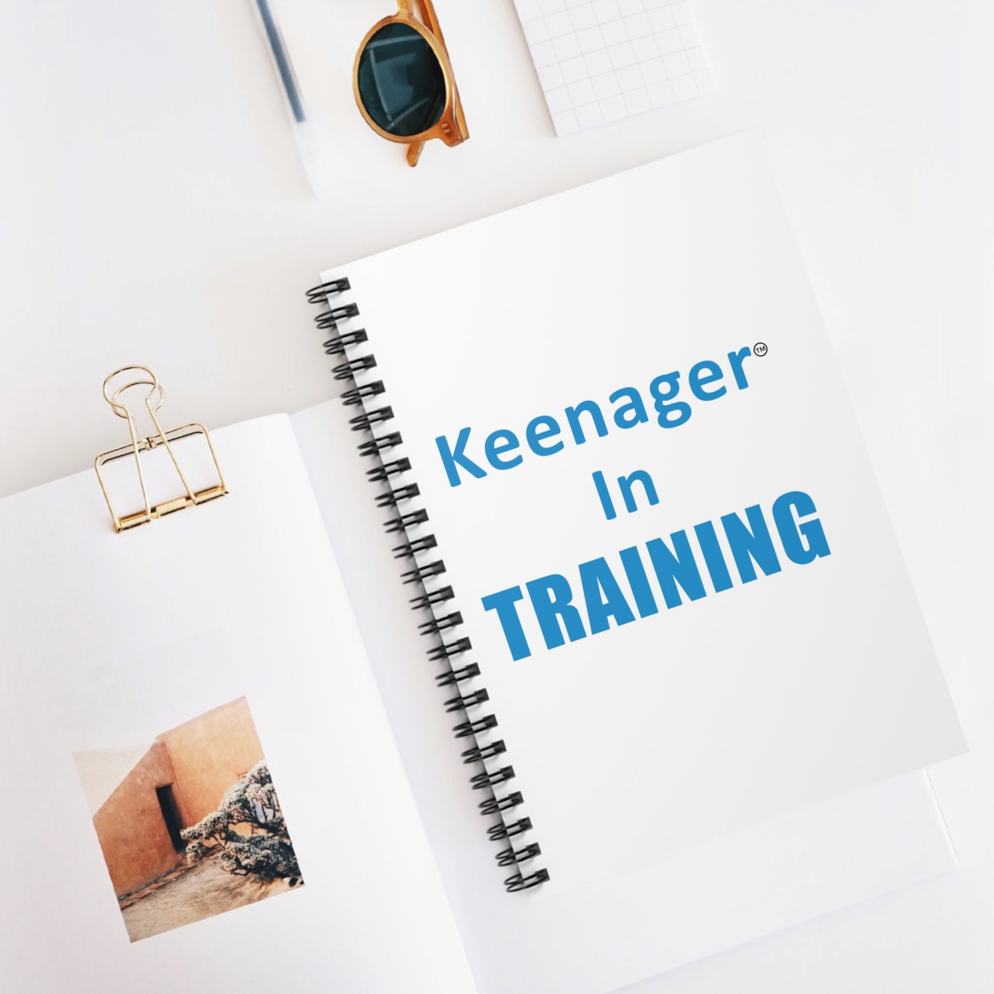 Keenager in Training – Spiral Notebook