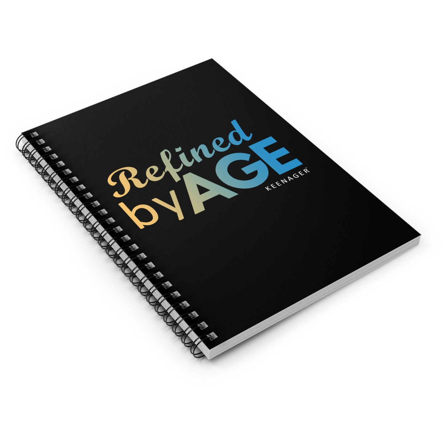 Refined by Age – Spiral Notebook (Keenager)
