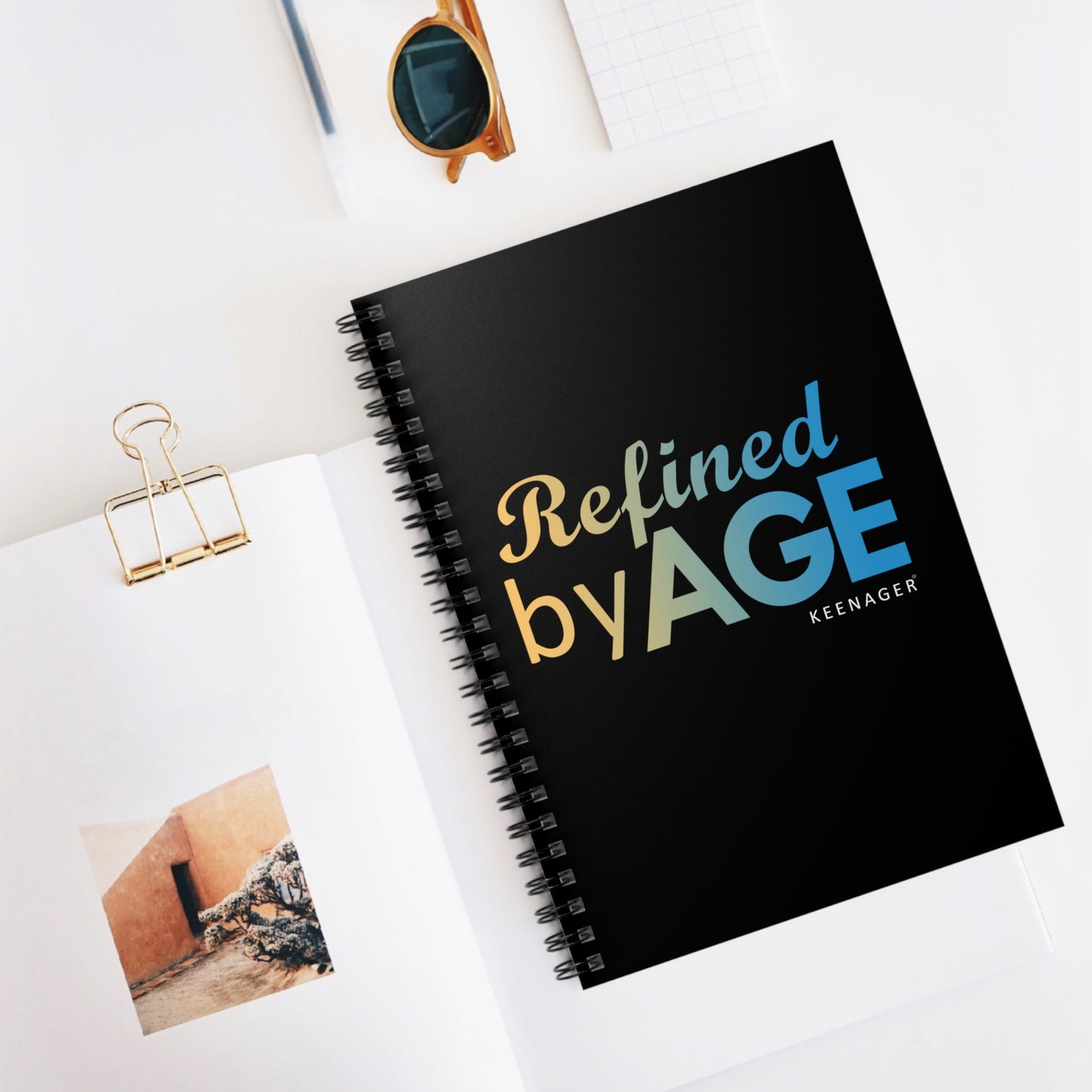 Refined by Age – Spiral Notebook (Keenager)