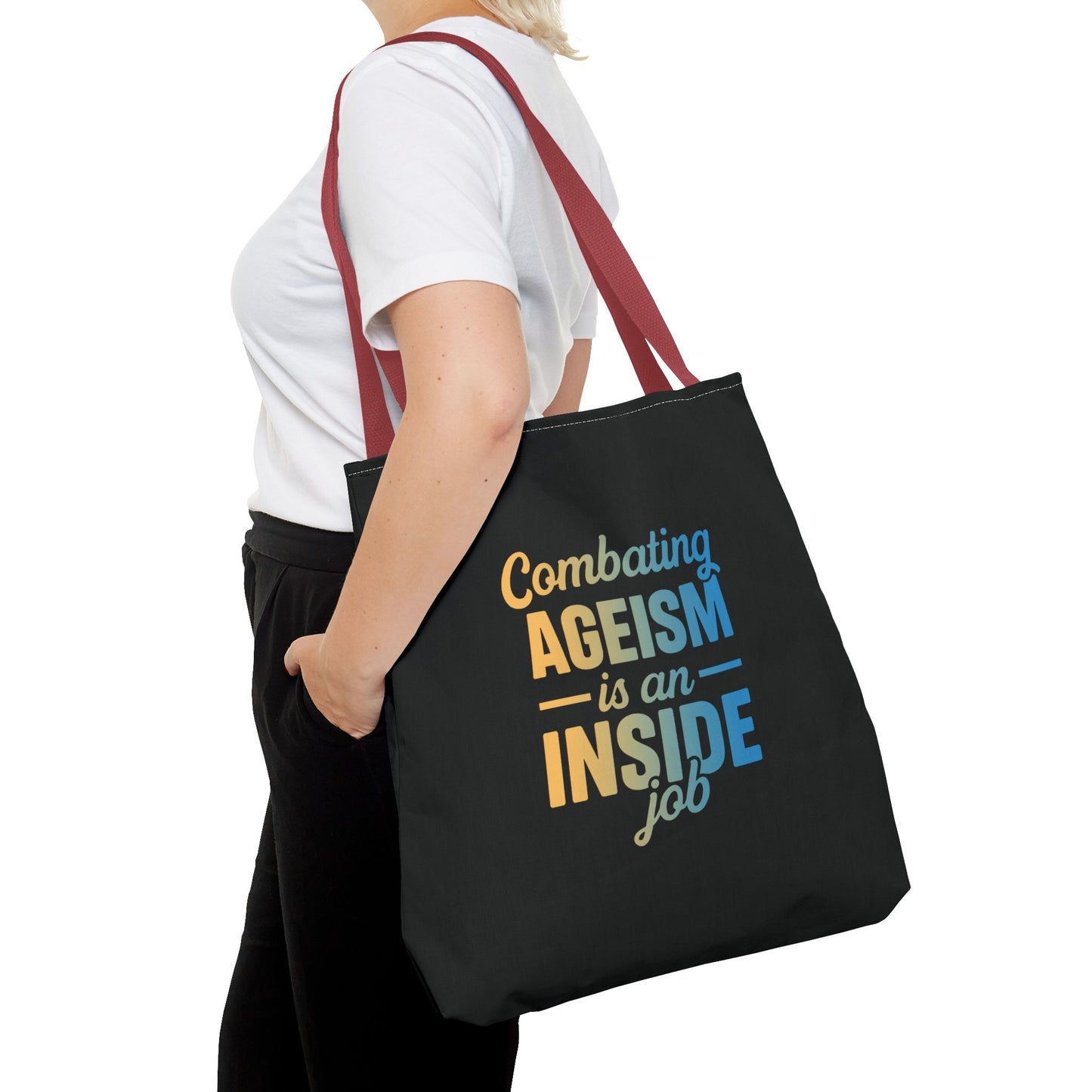 Combating Ageism Is an Inside Job – Tote Bag (Keenager)