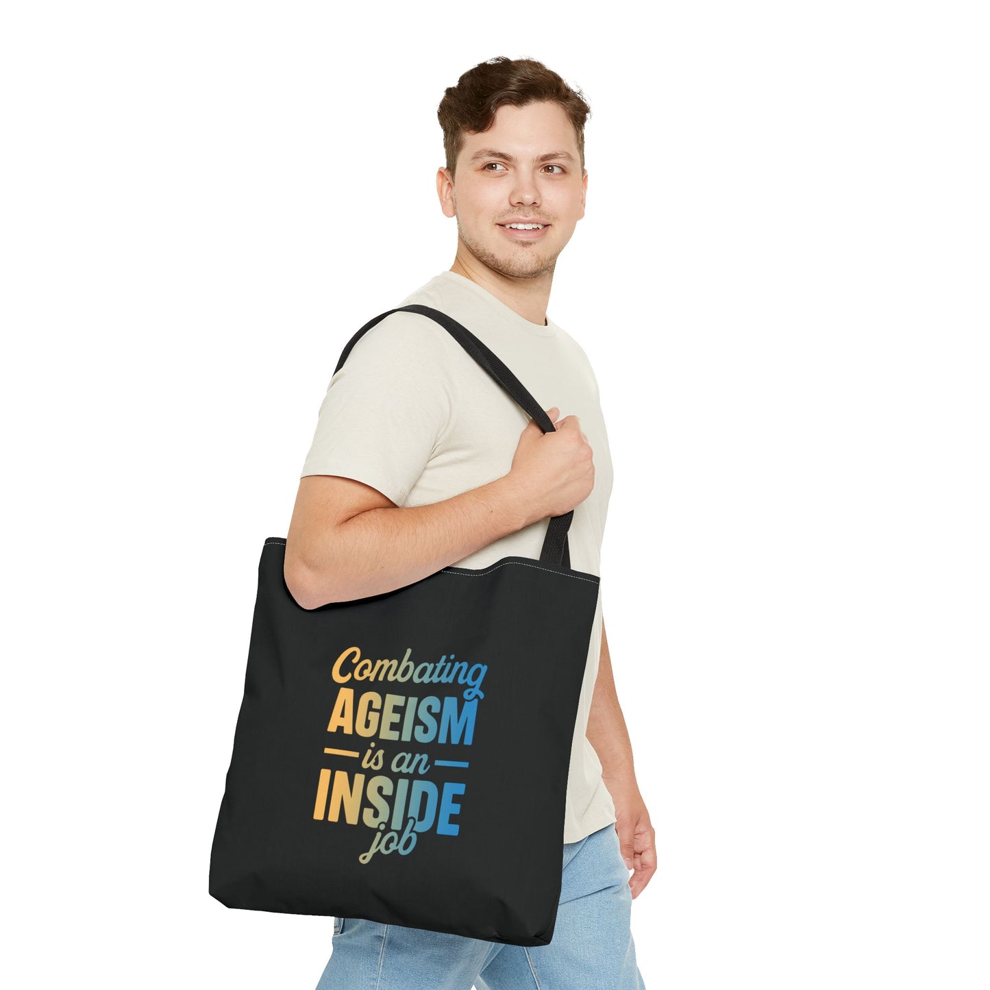 Combating Ageism Is an Inside Job – Tote Bag (Keenager)
