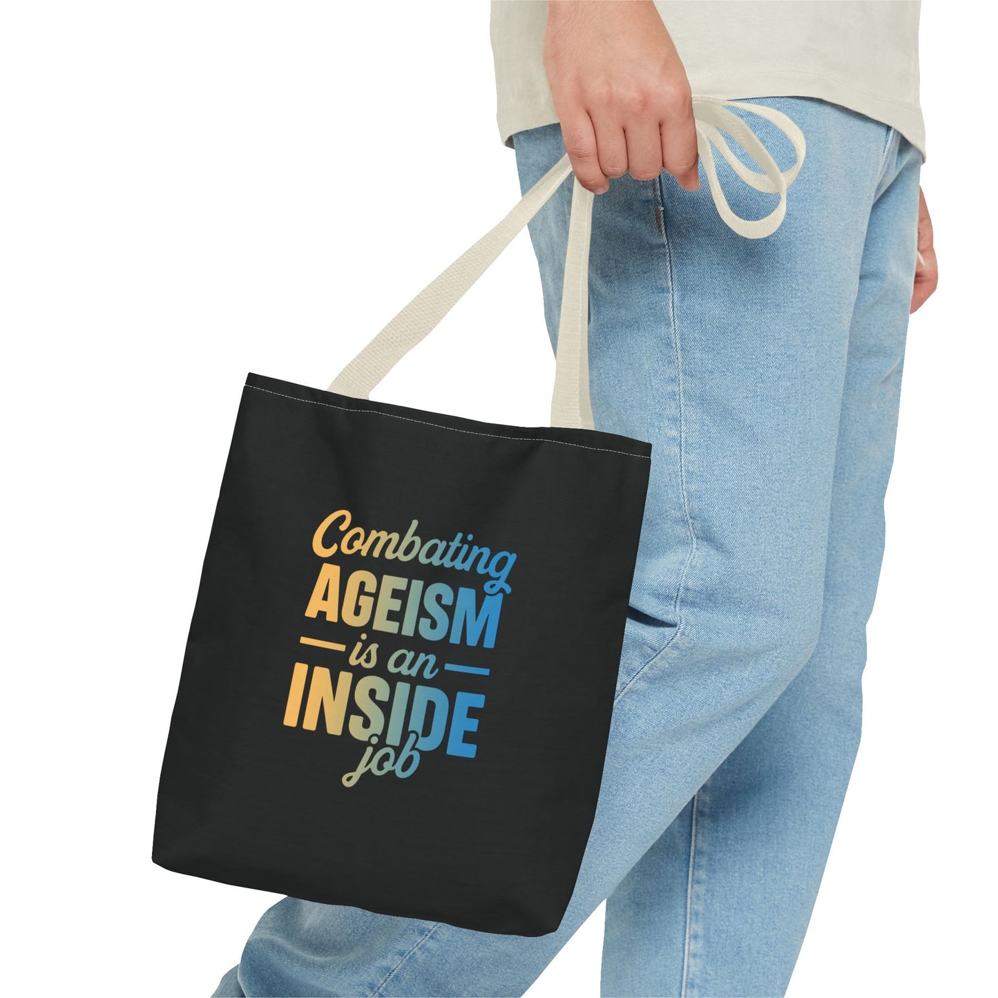 Combating Ageism Is an Inside Job – Tote Bag (Keenager)