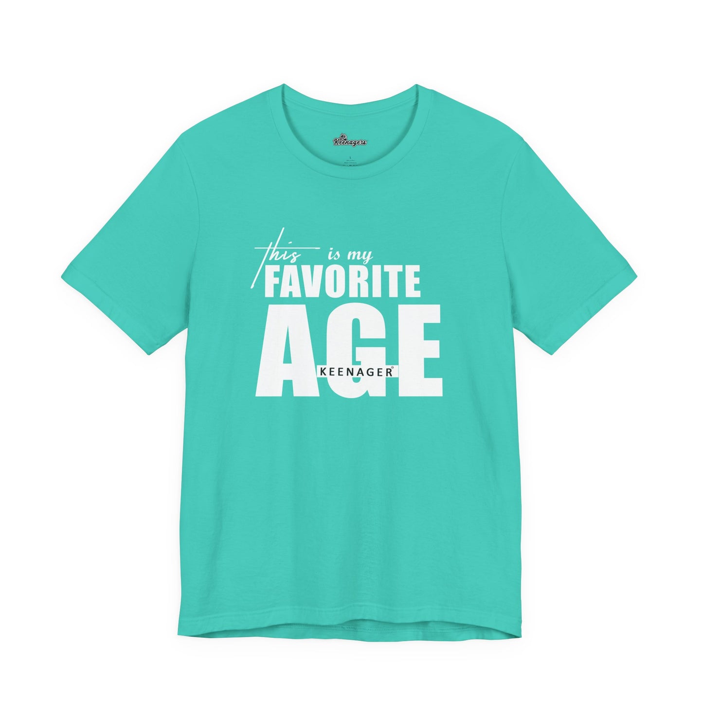 This Is My Favorite Age – Vibrant Tee for Positive Aging
