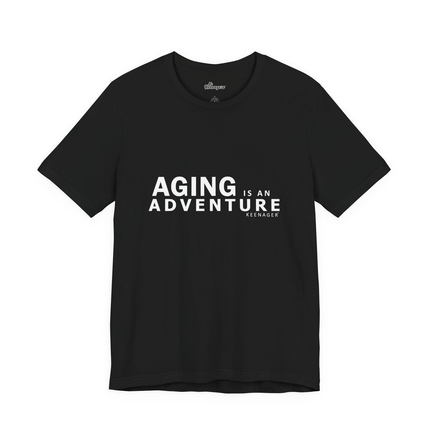Aging is an Adventure – Bold Tee for the Fearless 50+