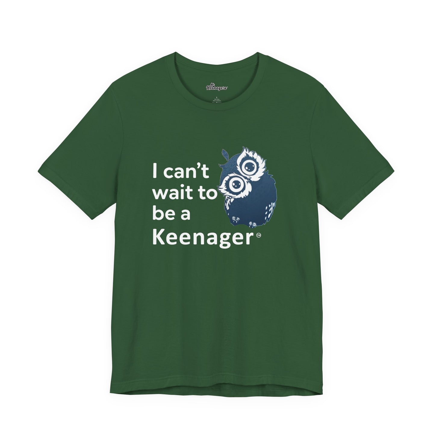 Can’t Wait to be a Keenager – Charming Owl Tee