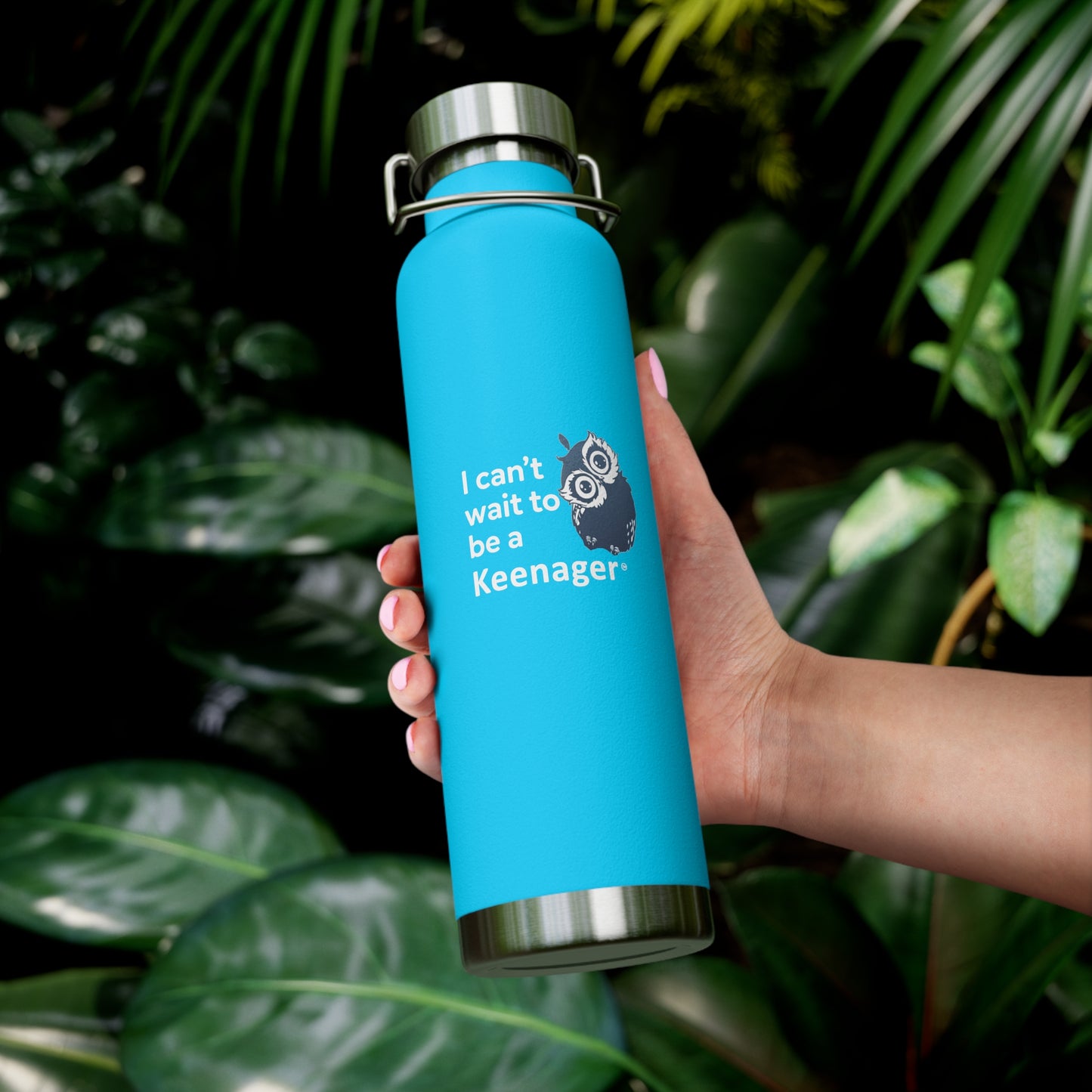 I Can’t Wait to Be a Keenager – 22oz Insulated Water Bottle