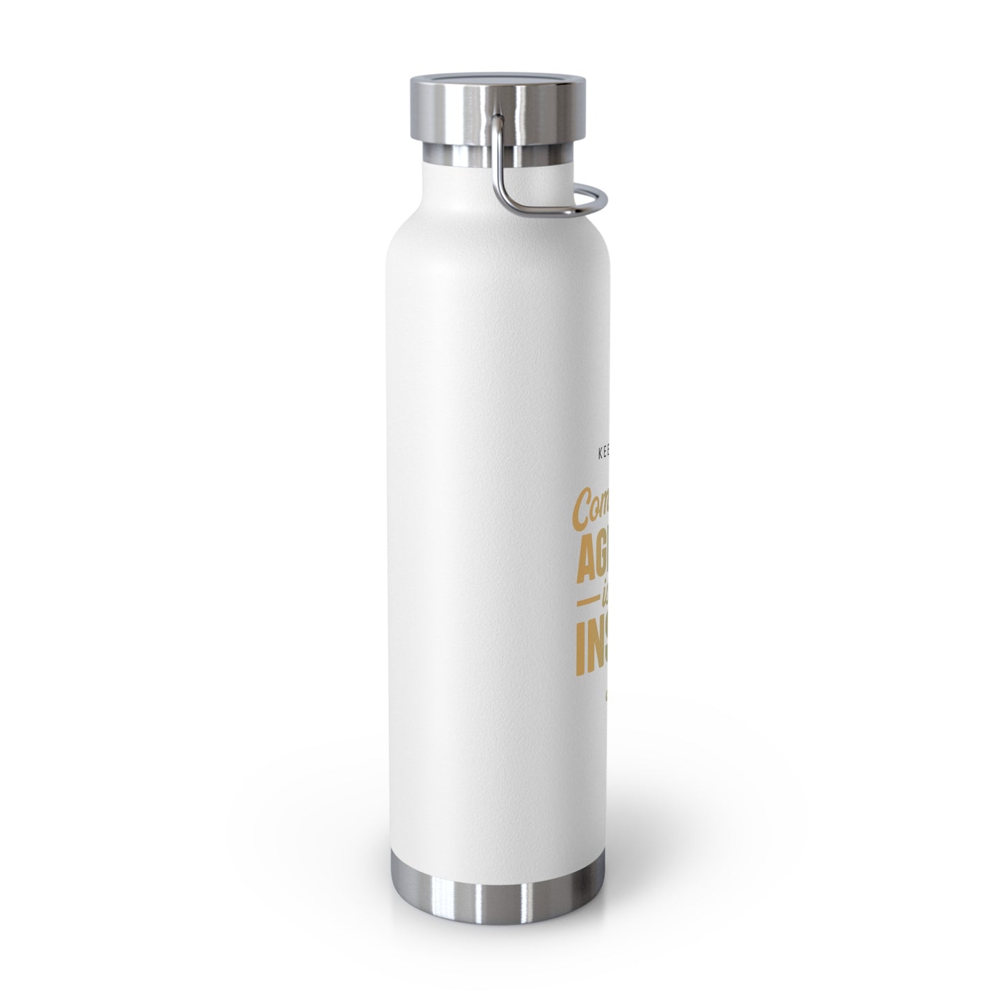 Combating Ageism Is an Inside Job – 22oz Insulated Water Bottle (Keenager)