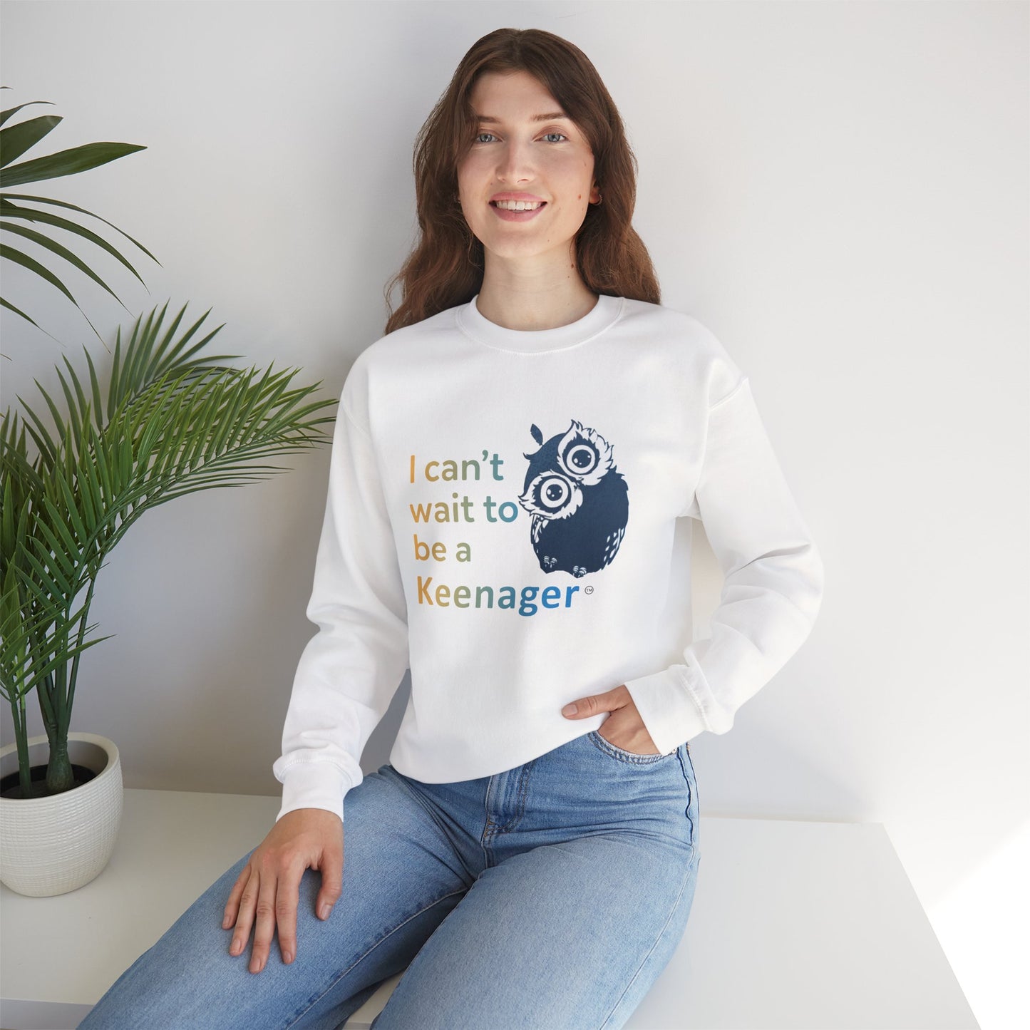 Can’t Wait to be a Keenager – Adorable Owl Sweatshirt