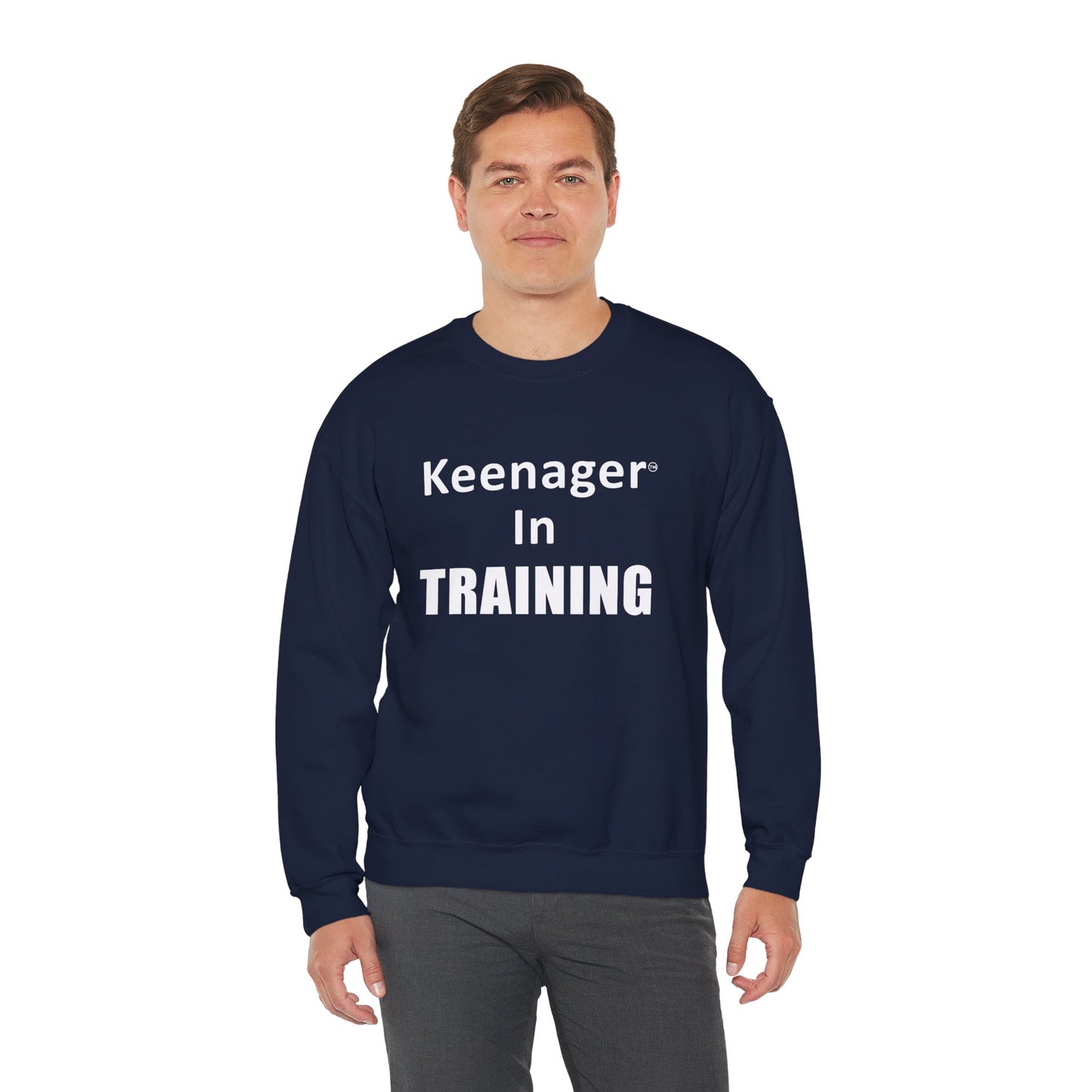 Keenager In Training – Playful & Comfy Sweatshirt