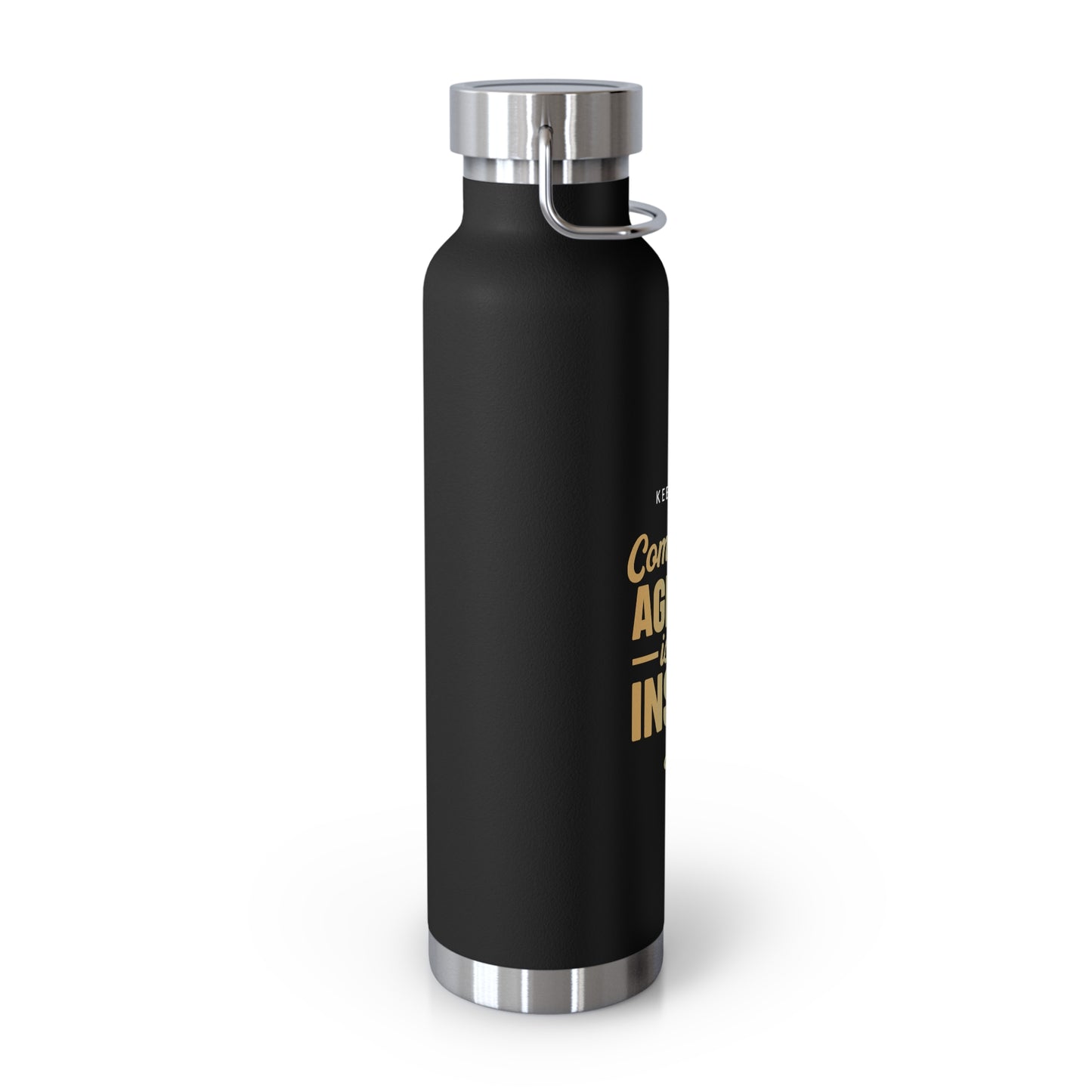 Combating Ageism Is an Inside Job – 22oz Insulated Water Bottle (Keenager)