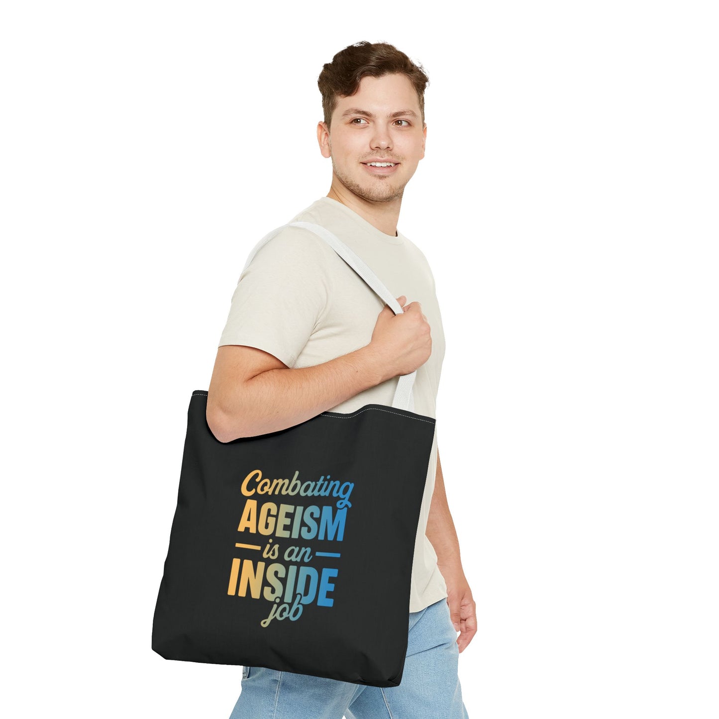 Combating Ageism Is an Inside Job – Tote Bag (Keenager)