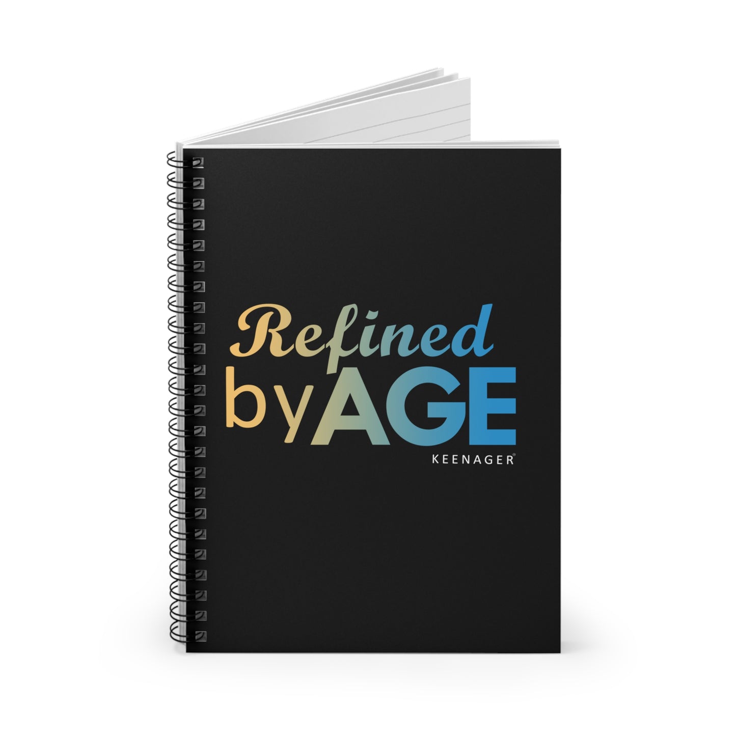 Refined by Age – Spiral Notebook (Keenager)
