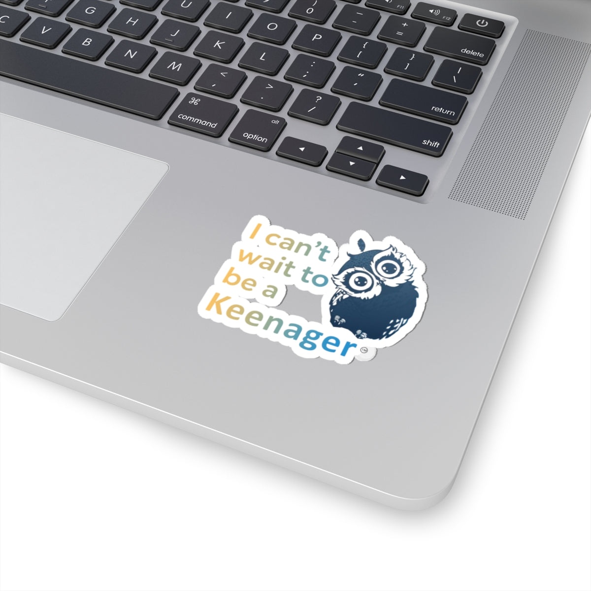 Can’t Wait to Be a Keenager – Adorable Owl Sticker