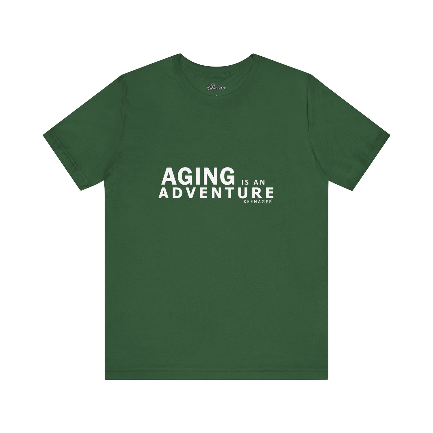 Aging is an Adventure – Bold Tee for the Fearless 50+
