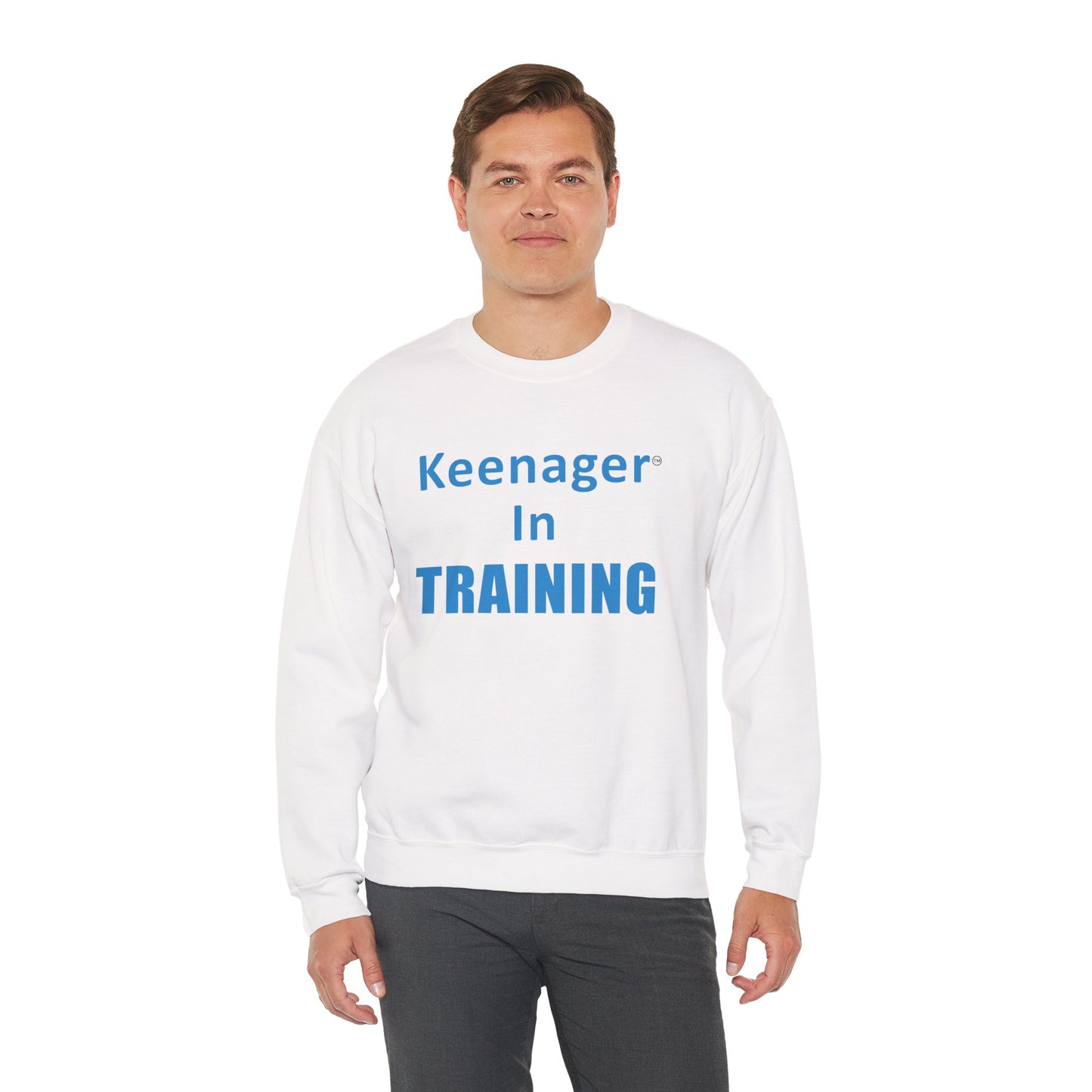 Keenager In Training – Playful & Comfy Sweatshirt