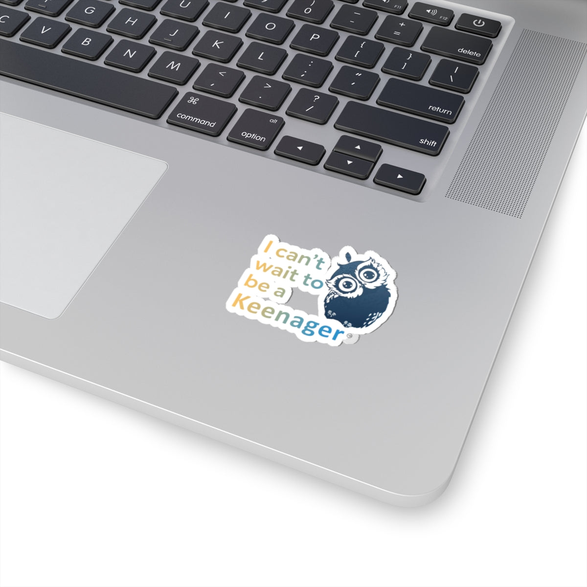 Can’t Wait to Be a Keenager – Adorable Owl Sticker
