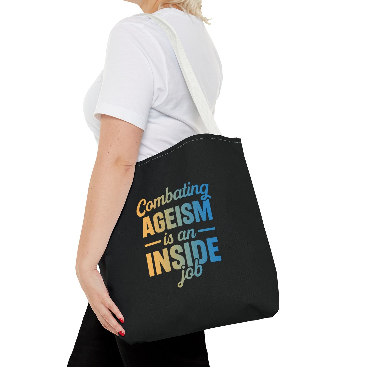 Combating Ageism Is an Inside Job – Tote Bag (Keenager)