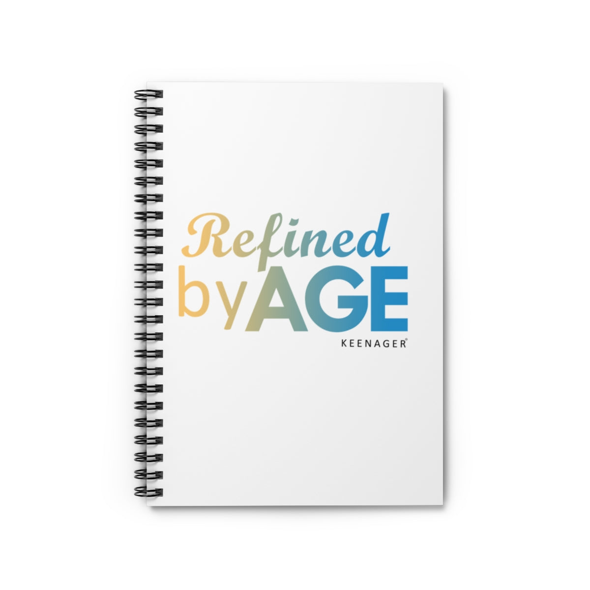 Refined by Age – Spiral Notebook (Keenager)