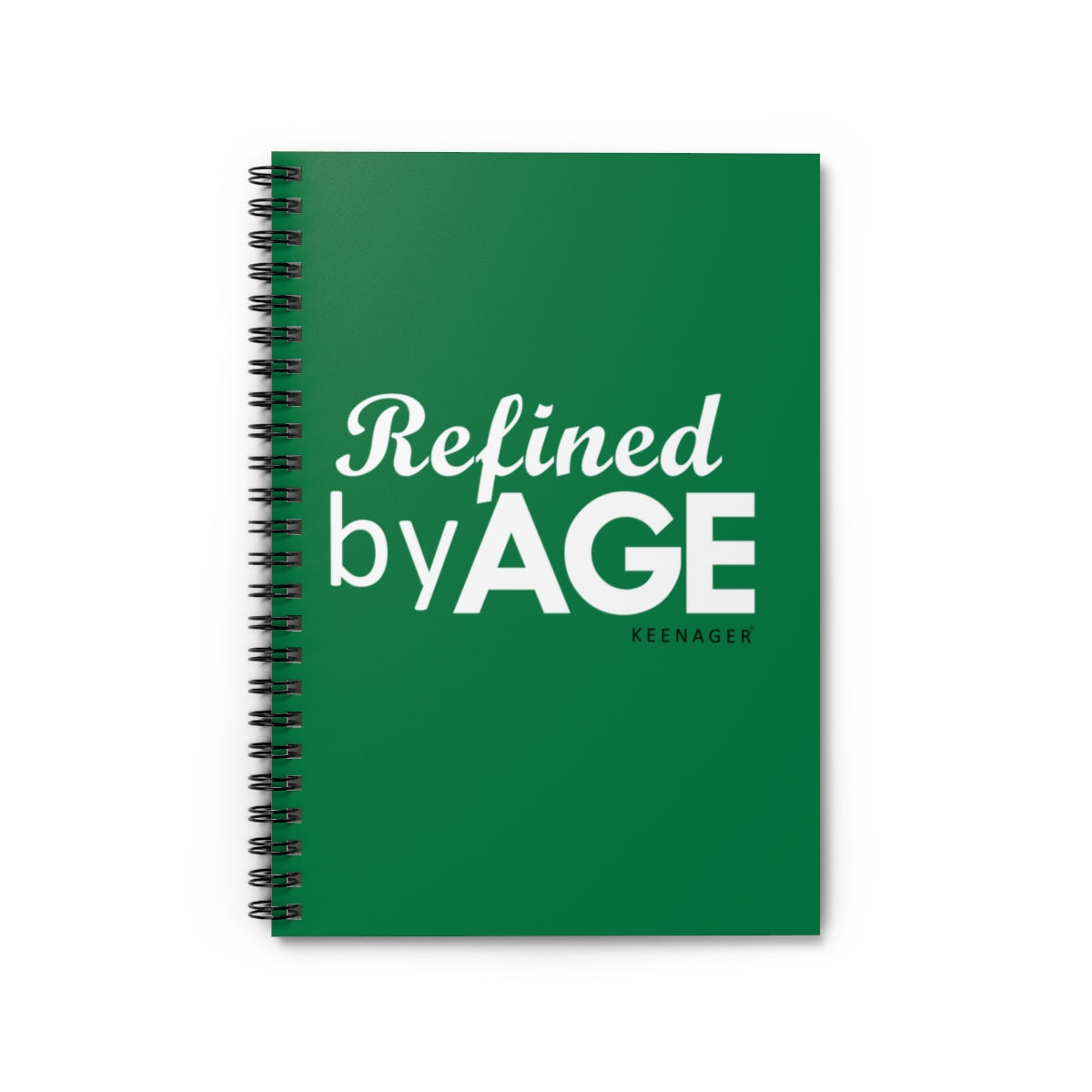 Refined by Age – Spiral Notebook (Keenager)