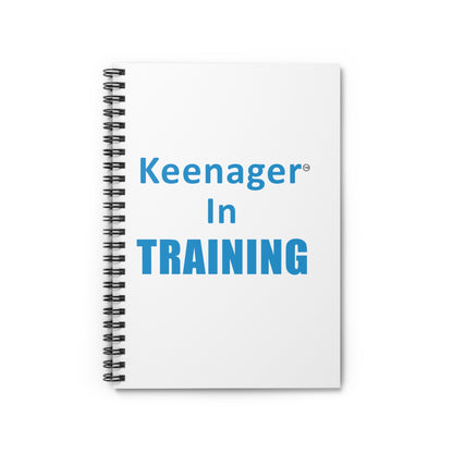 Keenager in Training – Spiral Notebook