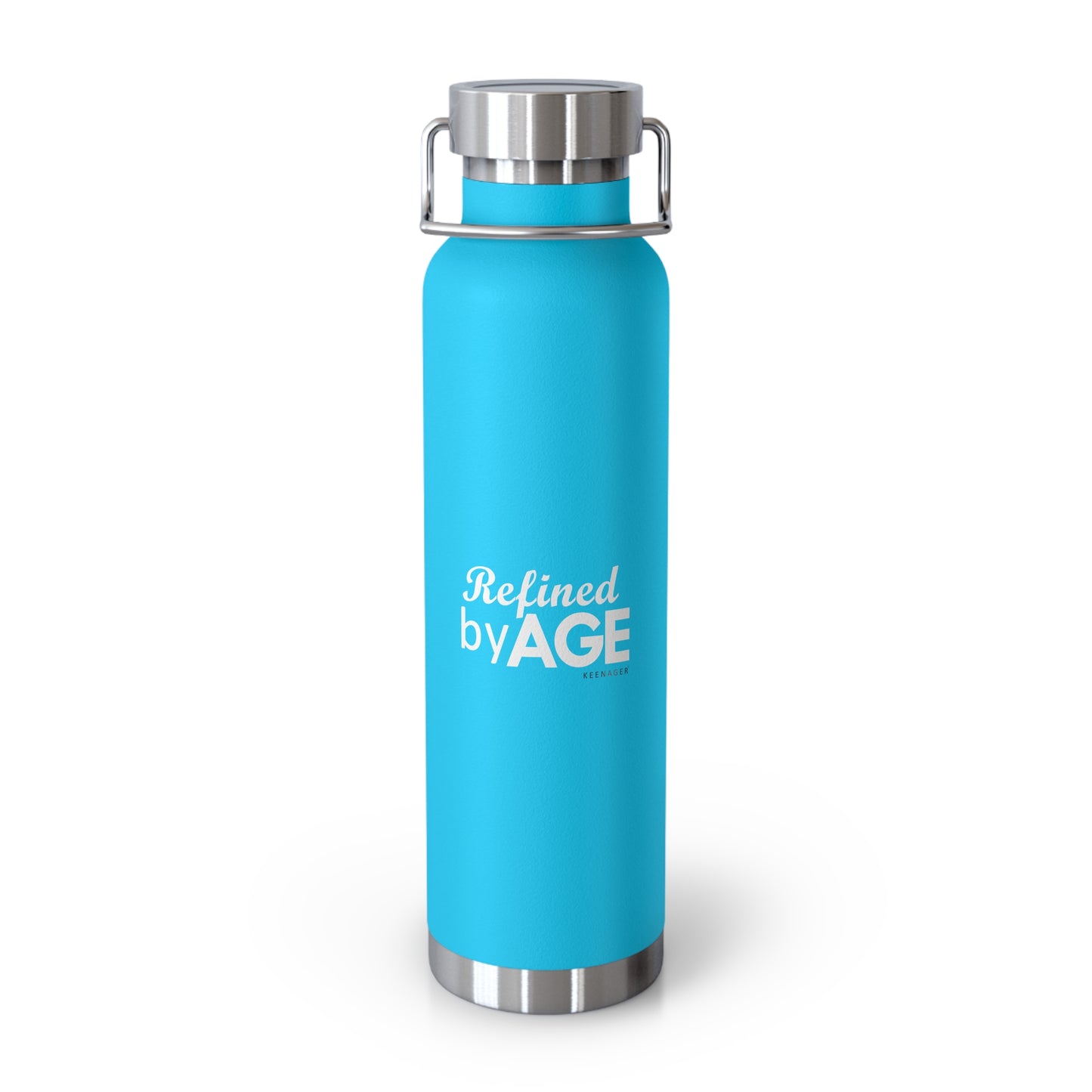 Refined by Age – 22oz Insulated Water Bottle (Keenager)
