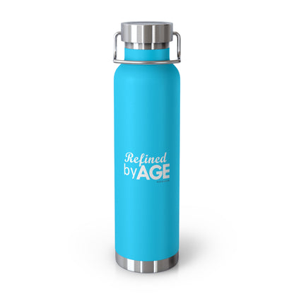 Refined by Age – 22oz Insulated Water Bottle (Keenager)