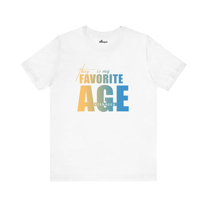 This Is My Favorite Age – Vibrant Tee for Positive Aging