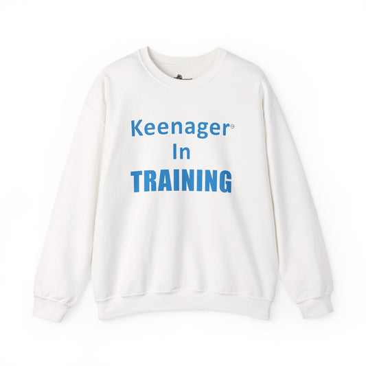 Keenager In Training – Playful & Comfy Sweatshirt