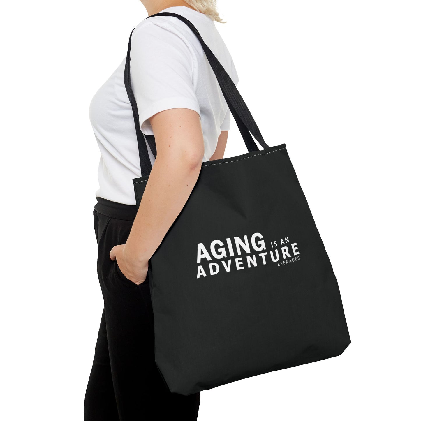 Aging Is an Adventure – Tote Bag (Keenager)