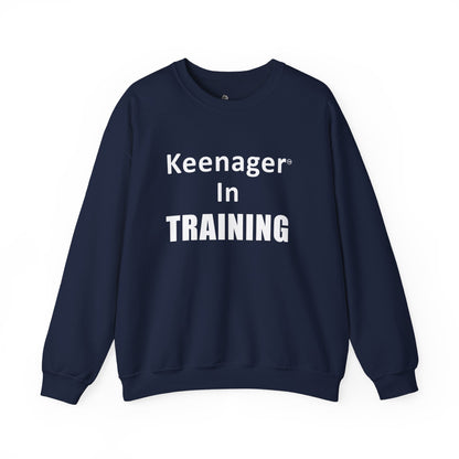 Keenager In Training – Playful & Comfy Sweatshirt