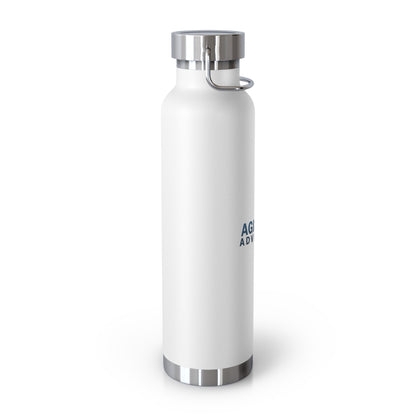 Aging Is an Adventure – 22oz Insulated Water Bottle (Keenager)