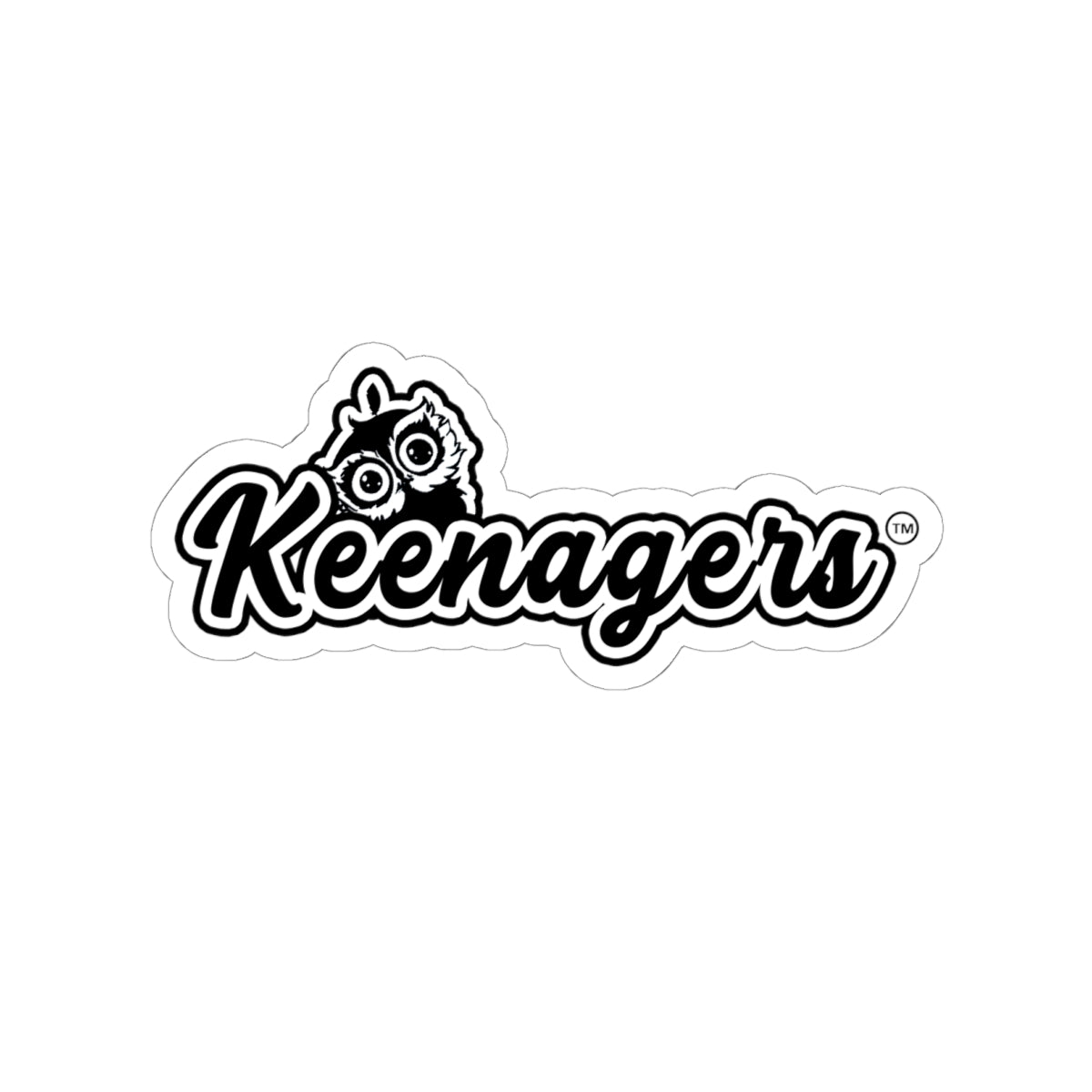 Keenagers – A Bold Sticker Celebrating the Joy of Aging!