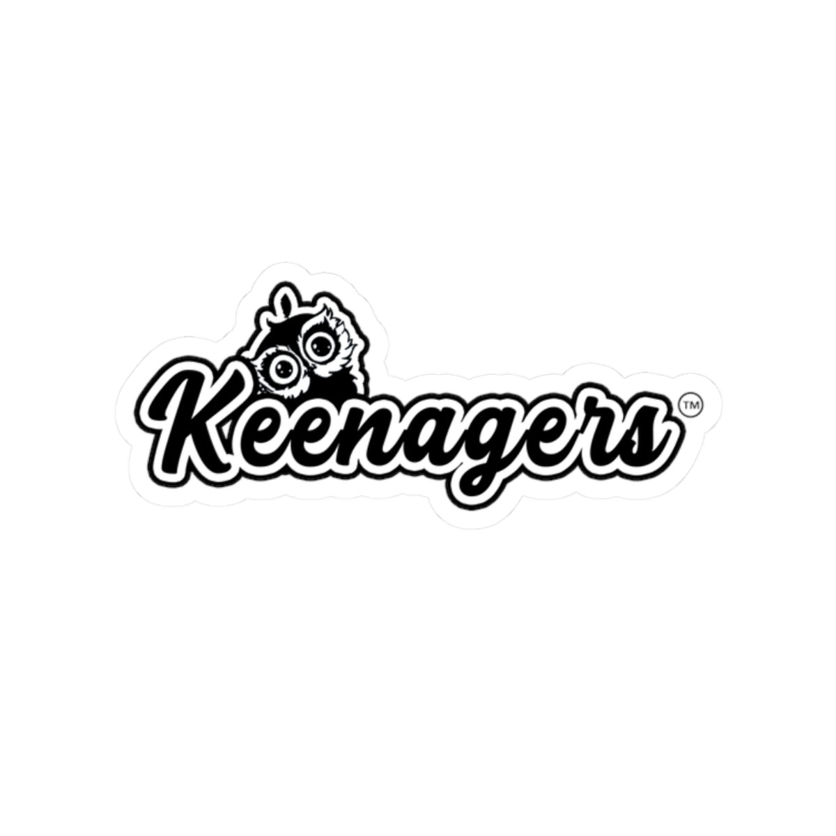 Keenagers – A Bold Sticker Celebrating the Joy of Aging!