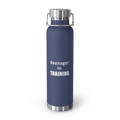Keenager in Training – 22oz Insulated Water Bottle