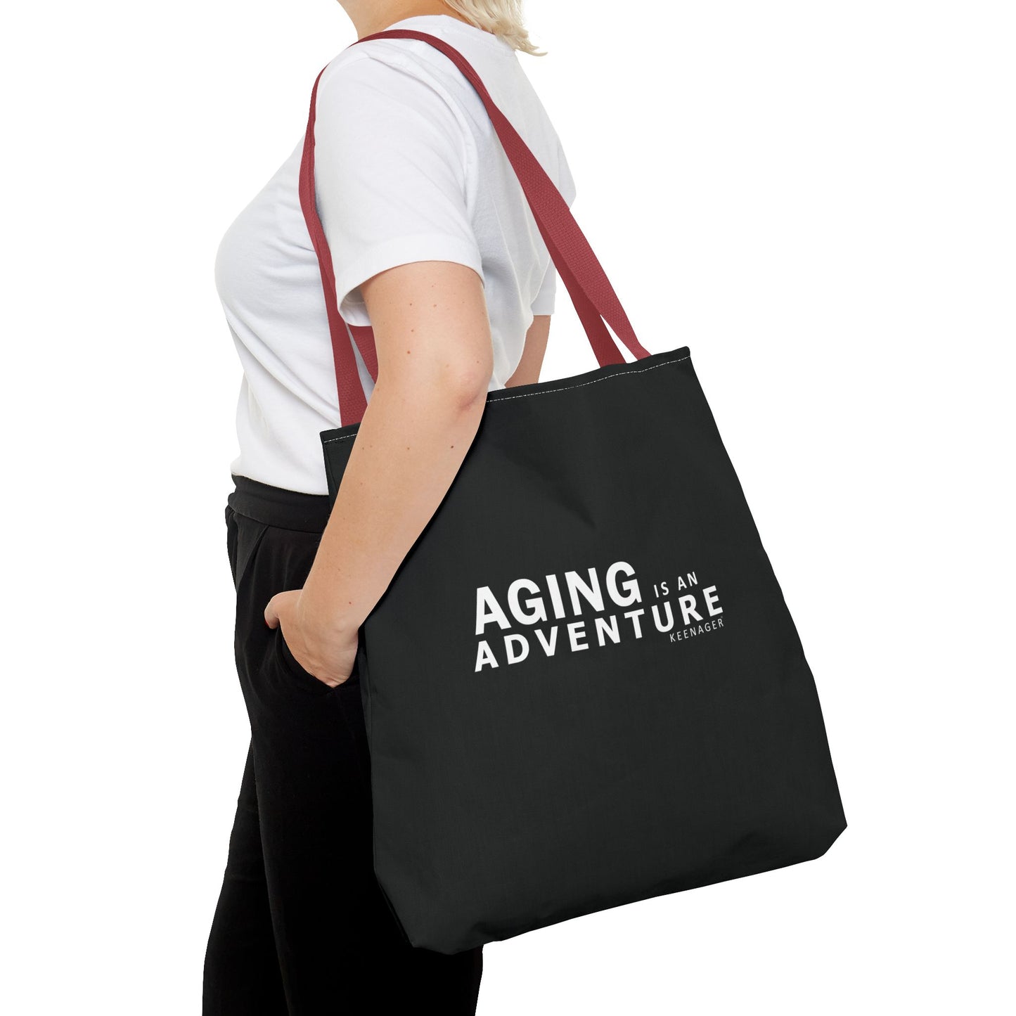 Aging Is an Adventure – Tote Bag (Keenager)